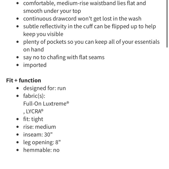 Lululemon Reflective Speed Tight - Picture 11 of 11